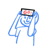 比手画脚