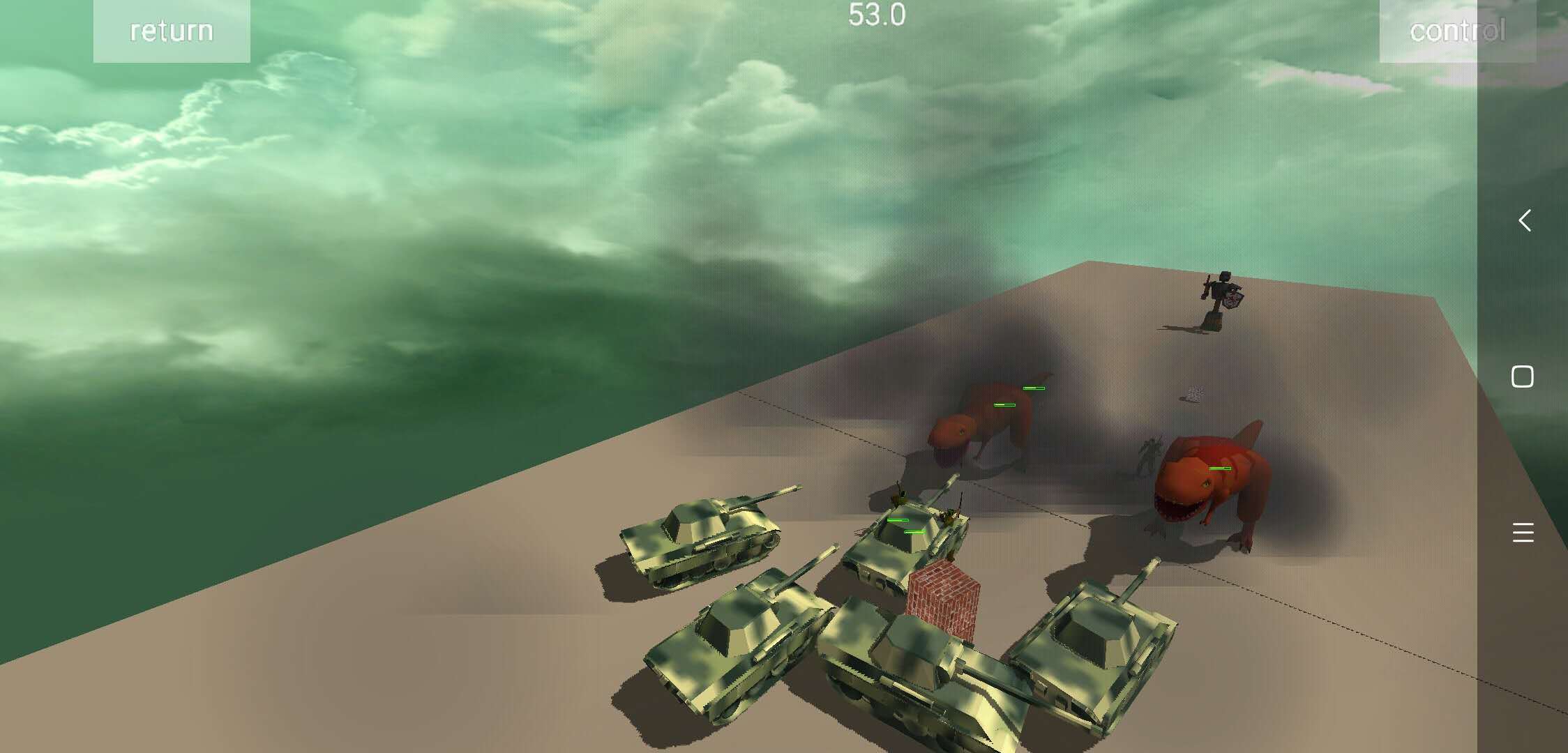 坦克大战暴龙