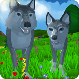 狼模拟器野生动物3D(Wolf Simulator: Wild Animals 3D) v1.045