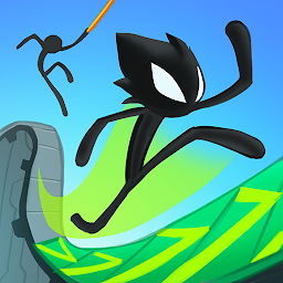 火柴人比赛跑酷趣味跑免费版(Stick Parkour) v0.4.2